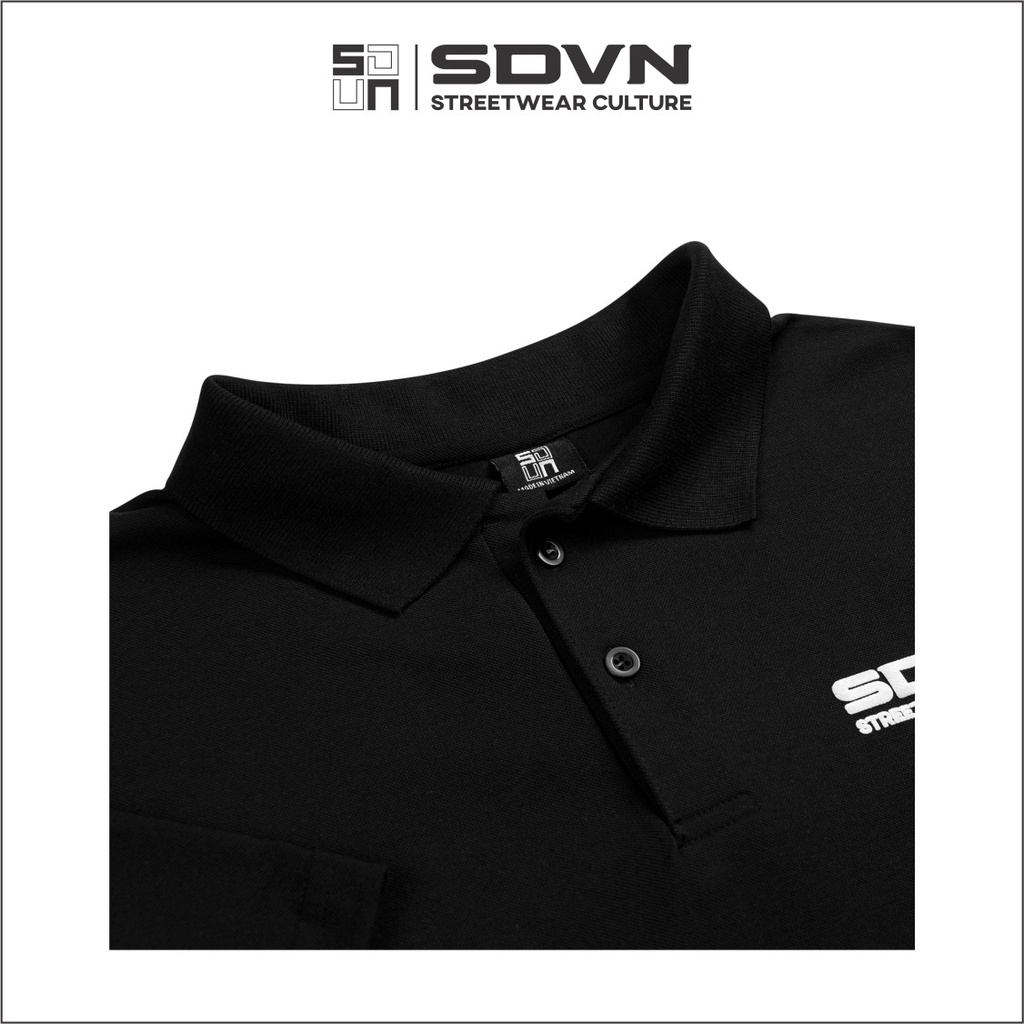 Áo Thun POLO Unisex Form Rộng - Brand Chính Hãng SDVN - BAND