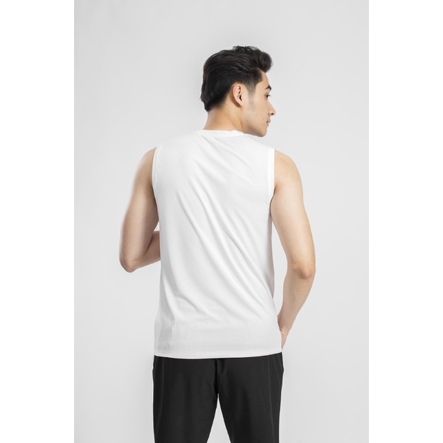 Áo ba lỗ nam tanktop tập gym KWIN thiết kế tối giản dệt jacquard tạo họa tiết sọc dọc nam tính KTT007S9