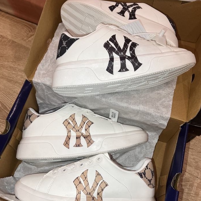 Giày Sneaker MLB Chunky Classic NY, Hot trend, Hack chiều cao