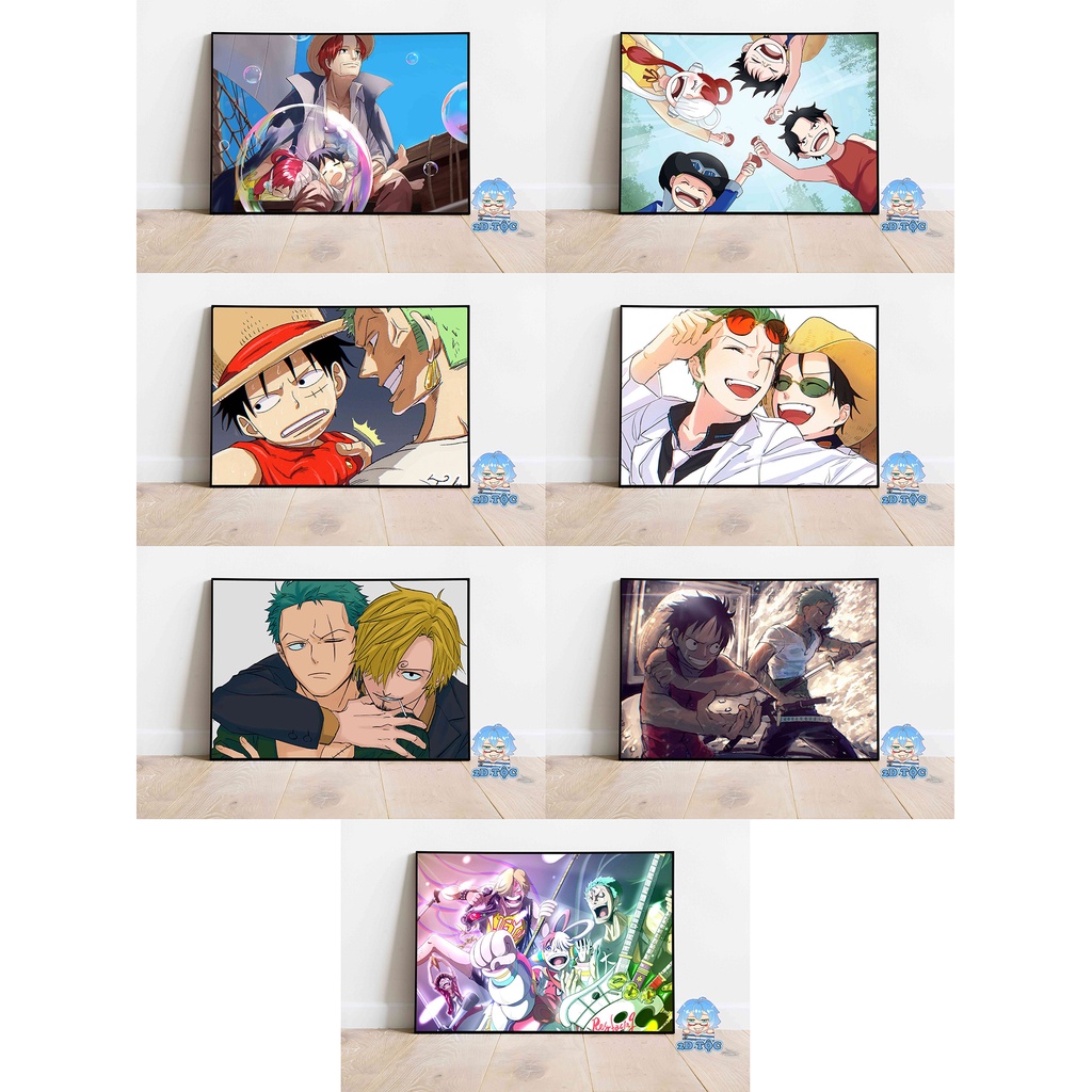 Tranh Poster A3 Dán Tường  Anime Manga One Piece (25) - 2D Tộc Shop