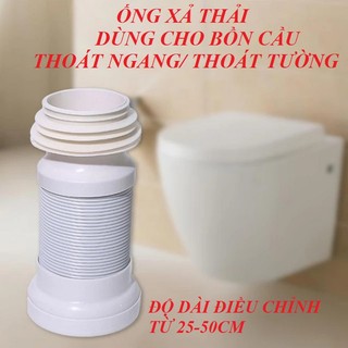 Ống nối tường, Ống Dẫn Nước Thải Nhà Vệ Sinh Có Thể Thu Vào Ống Dẫn Lò xo, Ống Dẫn Nước Thải  Uốn Cong Tùy Ý
