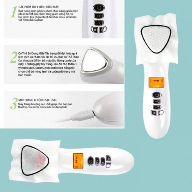 Búa Điện Di Nóng Lạnh Mini, Búa Tam Giác