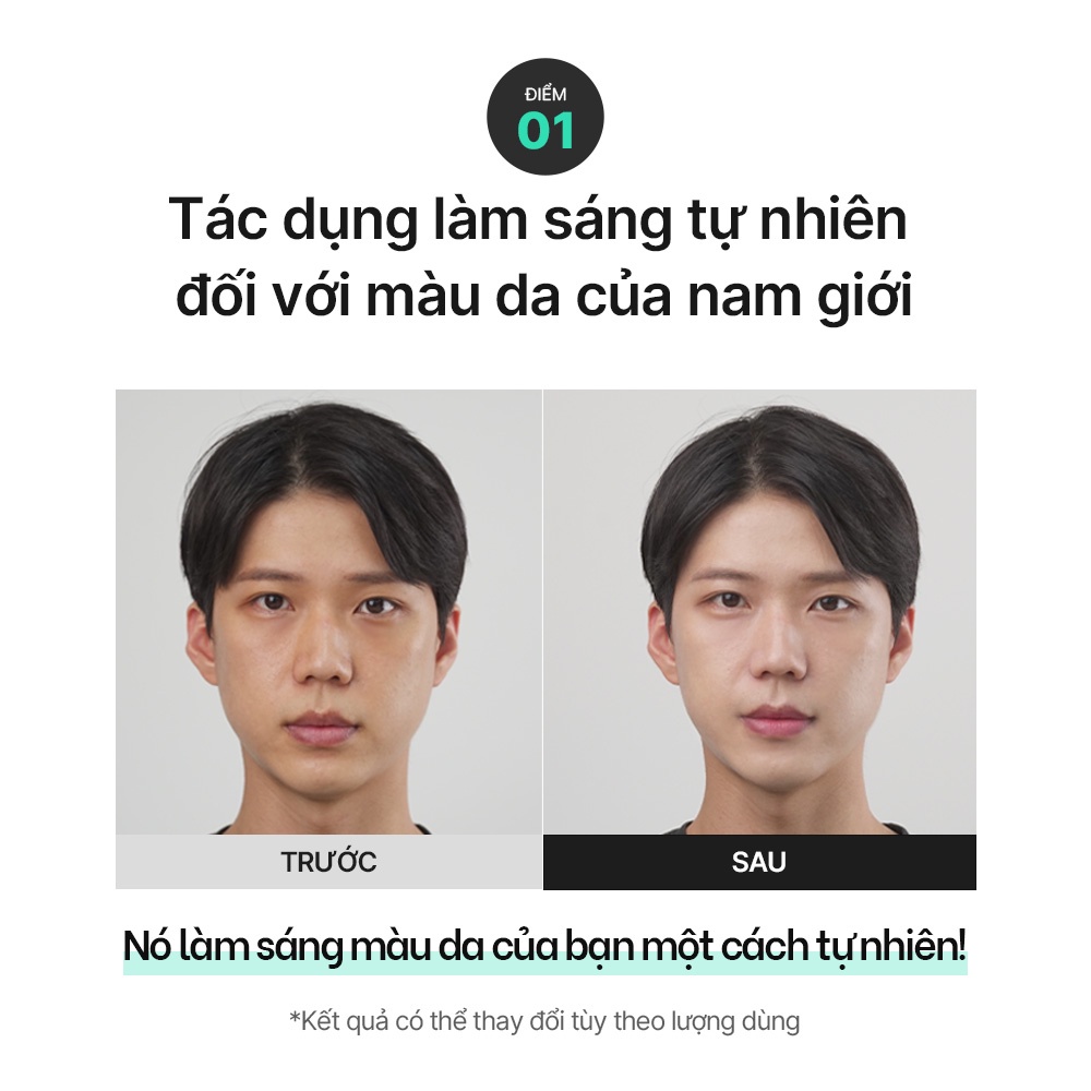 Tinh chất nâng tông tất cả trong một Pormans làm sáng và trắng da dành cho nam 150ml