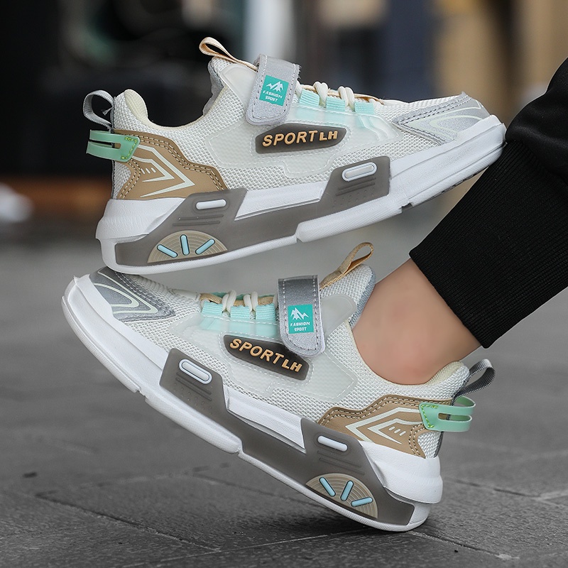 Giày Thể Thao Thoáng Khí Thoải Mái Thời Trang Cho Bé