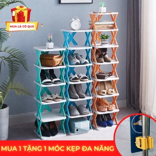 Kệ giày dép chữ x hàn quốc, nhựa cao cấp, dễ dàng tháo lắp