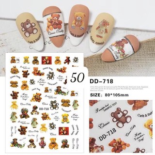 Hình dán sticker dán trang trí móng mẫu mới siêu đẹp HOT