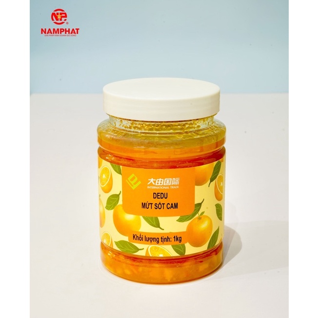 Mứt sốt cam dedu 1kg