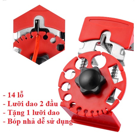 Dụng Cụ Tuốt Vỏ Dây Điện Cầm Tay, tuốt lột vỏ dây điện đa năng đa kích thước dây tặng kèm 1 lưỡi dao dự phòng