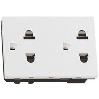 Ổ cắm đôi 3 chấu Arteor Legrand