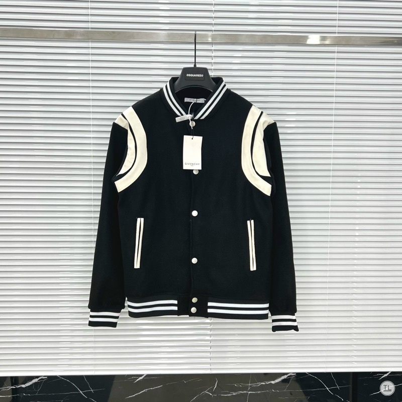 Áo Khoác Bomber Teddy Dạ 3 Lớp Viền Da