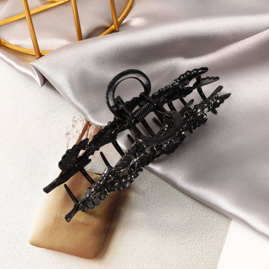 Kẹp Tóc Đính Đá Kim Loại Lấp Lánh Thời Trang Hàn Quốc Cho Nữ