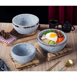 Tô Đá Ăn Phở Nóng, Cơm Trộn Hàn Quốc Đi Kèm Miếng Lót Gỗ