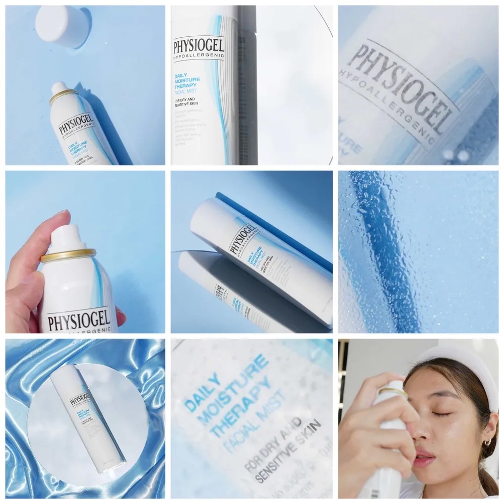 Xịt khoáng cấp ẩm dịu nhẹ Physiogel Daily Moisture Therapy Facial Mist cho da khô và da nhạy cảm 100ml