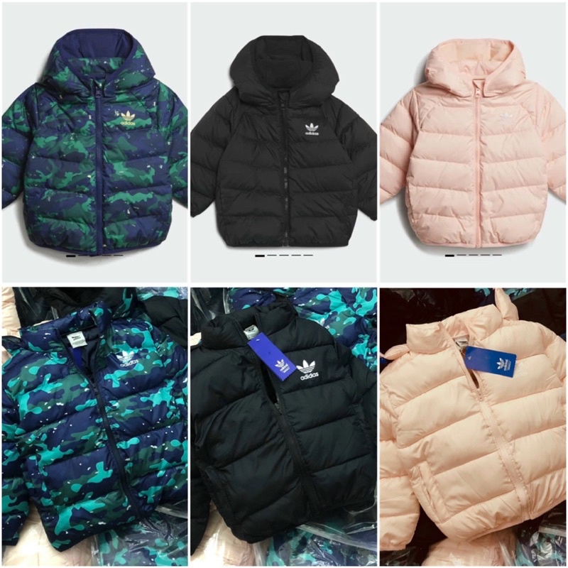 Áo phao bé trai bé gái Adidas 14-40kg