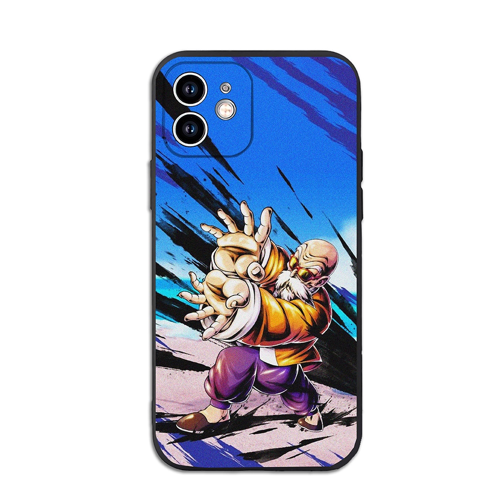 Ốp iphone vuông cạnh họa tiết Sư Phụ Rùa Master Roshi of Dragon Ball Z chất lượng viền dẻo vuông cạnh đủ mã 6-14 promax