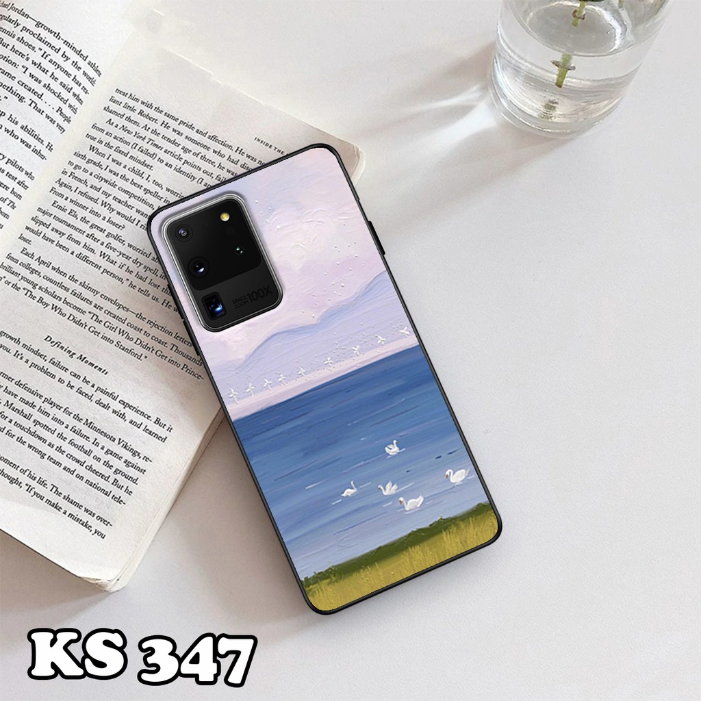 Ốp lưng Samsung S20 - S20 Plus - S20 Ultra - S2- FE - Ốp Samsung in hình Cánh đồng hoa - Chất liệu TPU siêu bền