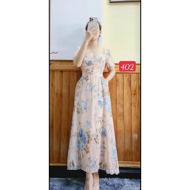 VÁY MIDI HOA SIÊU HÍT HÓT