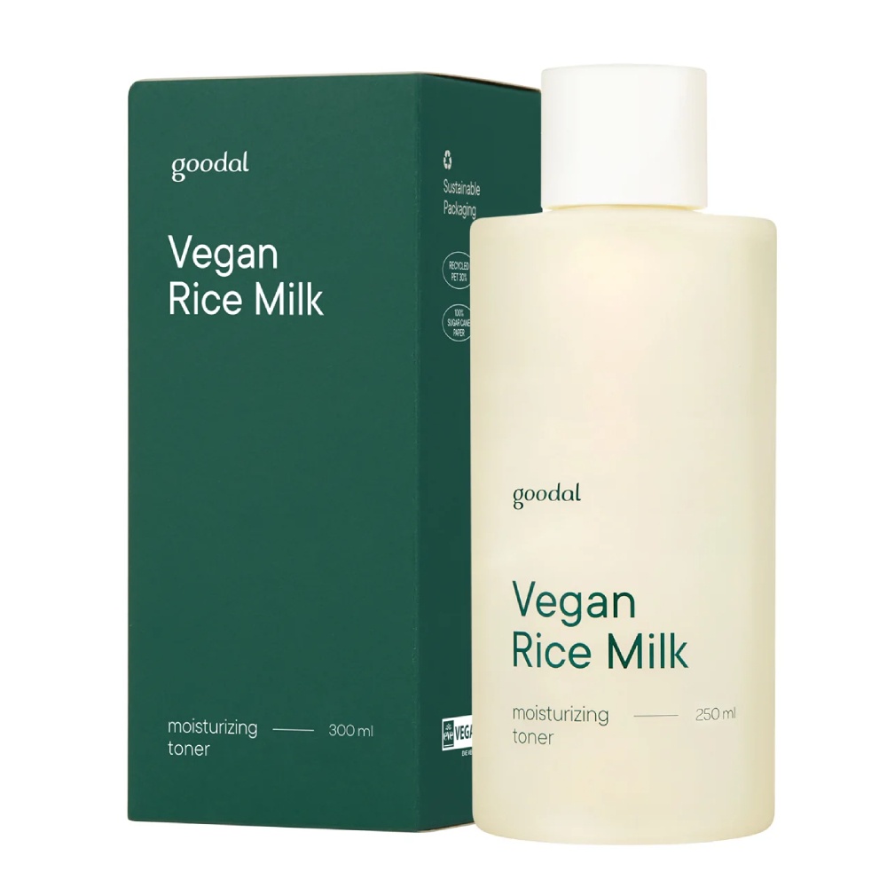 Nước Cân Bằng Dưỡng Ẩm Goodal Vegan Rice Milk Moisturizing Toner 250Ml