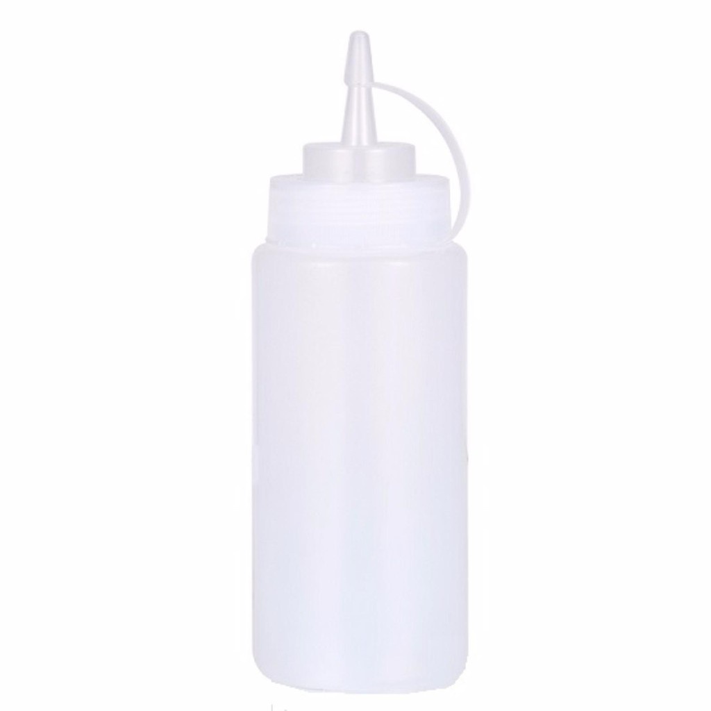 Chai nhựa đựng nước sốt - nước tương - sữa đặc Kích thước 480ml Hàng nhựa cao cấp