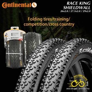 Lốp gấp xe đạp mtb continental race king shieldwall 26in 27.5in 29in