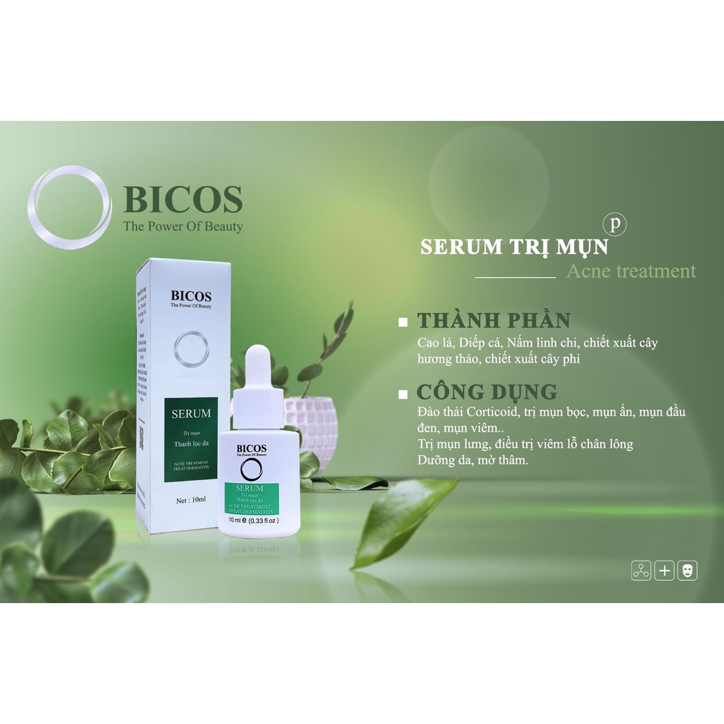 Serum mụn bicos ngăn mụn ngừa thâm