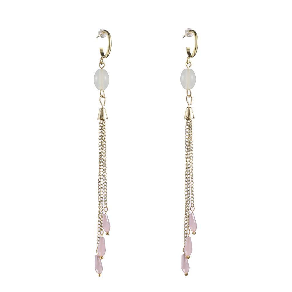 Bông Tai Dáng Dài Thiết Kế Tinh Tế Thời Trang Dự Tiệc Cho Nữ