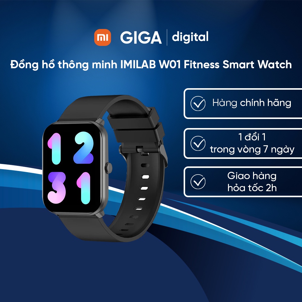 Đồng hồ thông minh IMILAB W01 Fitness Smart Watch
