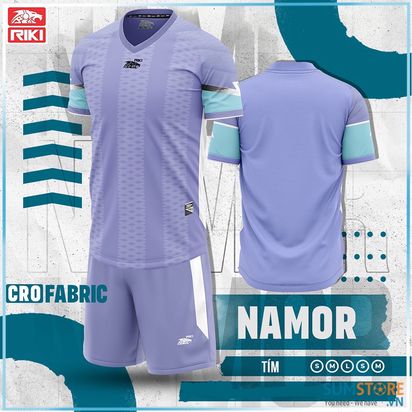 Áo Bóng Đá Không Logo Riki Namor – Tím - Áo Bóng Đá Thể Thao Nam Nữ Cao Cấp Mới