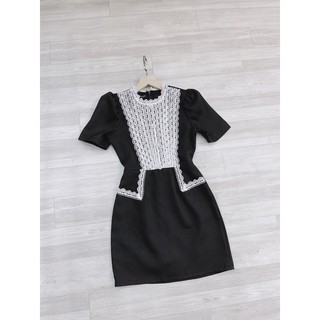 Váy phối ren đính đá