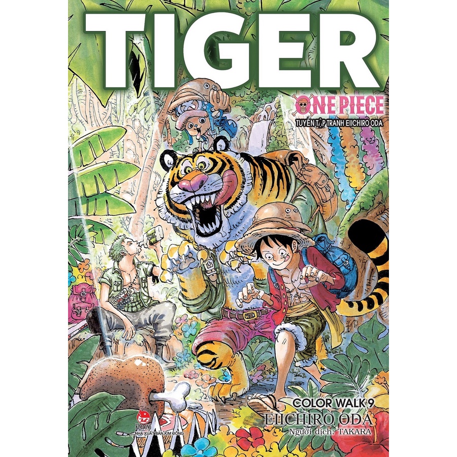 Truyện tranh - One Piece Color Walk TIGER - Tuyển tập tranh Eiichiro Oda Tập 9