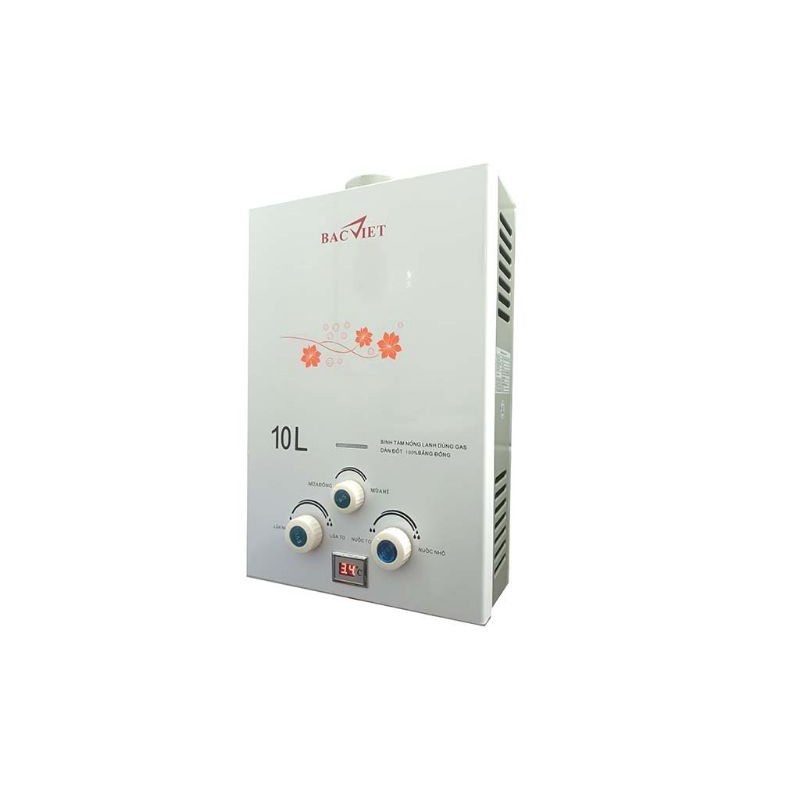 Công suất lớn 10 lít - Bình nóng lạnh bằng gas