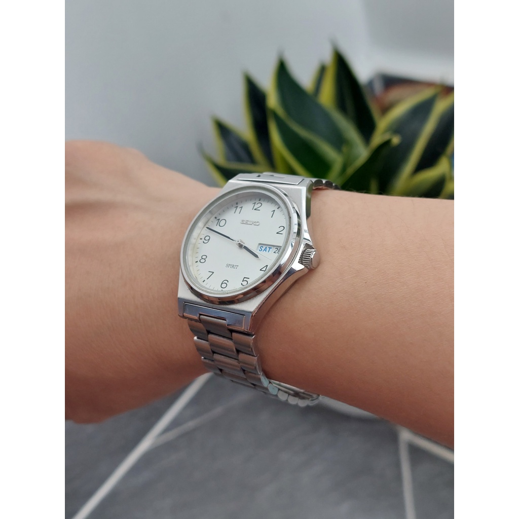 Đồng hồ nam Seiko Spirit chạy pin hàng Si