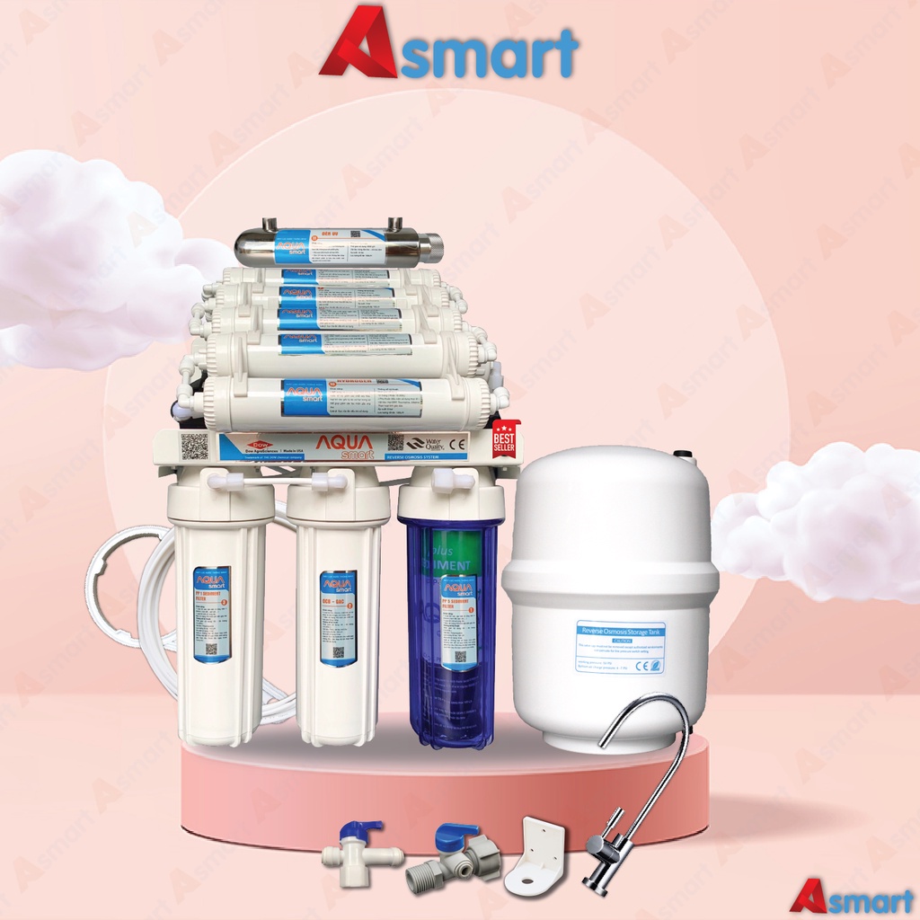 Máy lọc nước RO Aqua Smart 10-11 cấp lọc chính hãng