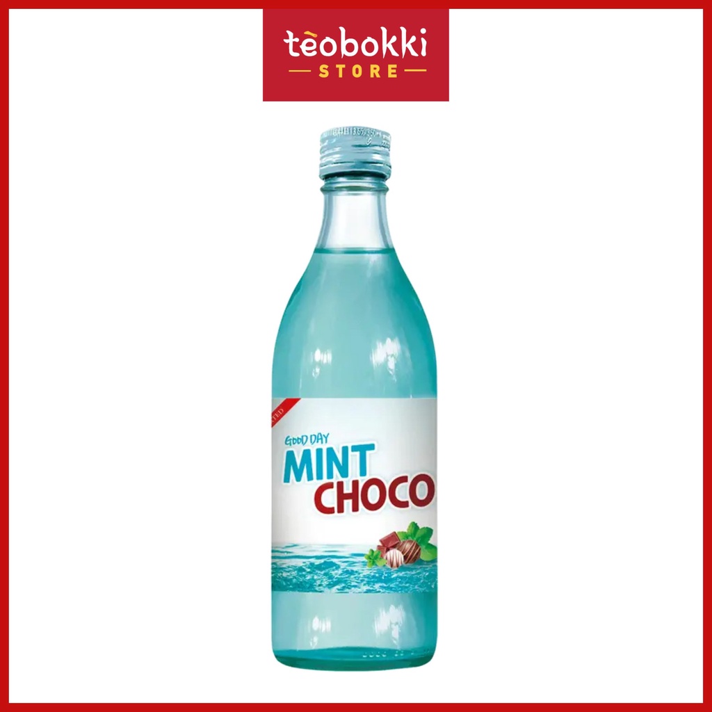 Soju Good Day Mint Choco (socola bạc hà) chai 360ml