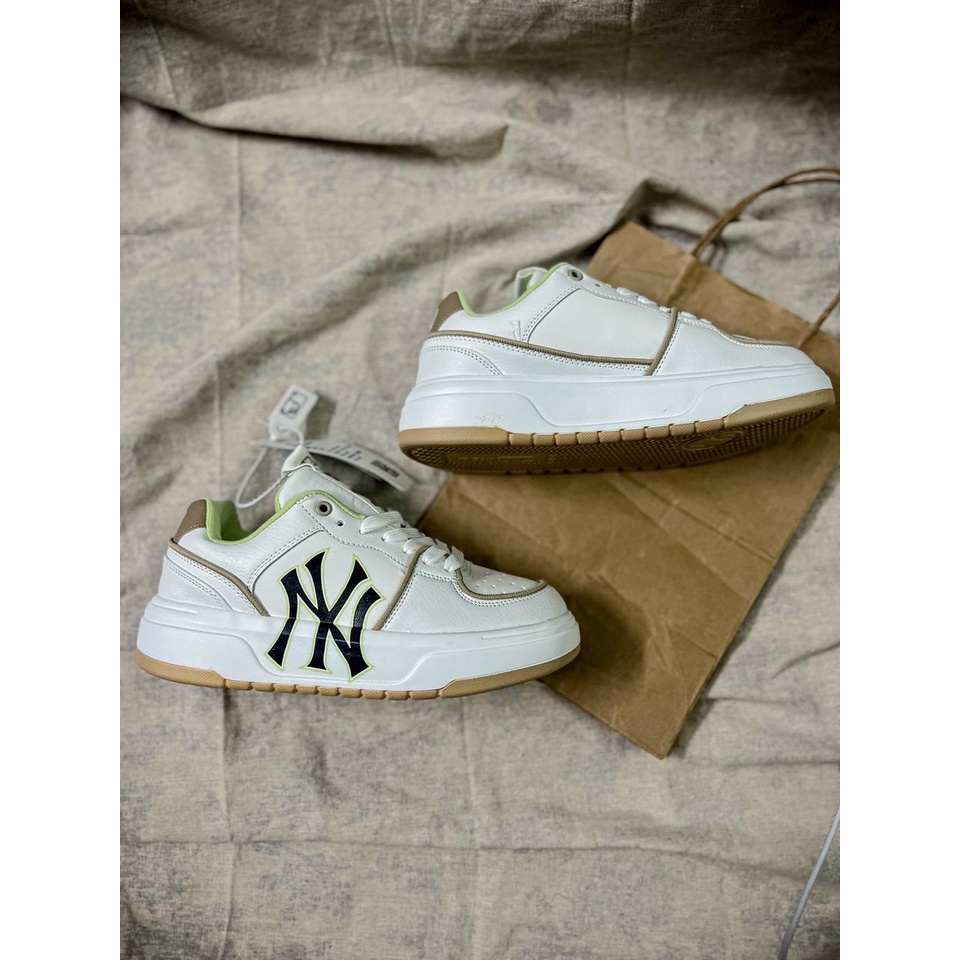 Giày thể thao nam nữ MLB Chunky Liner 2022 đủ 4 màu đế tăng chiều cao, bản cao cấp chất liệu da in 3D, full phụ kiện