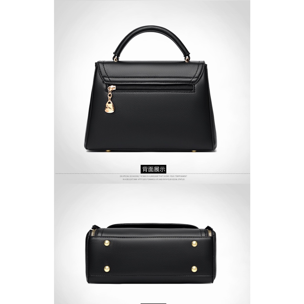 Túi xách đeo vai da bò cao cấp đơn giản thời trang