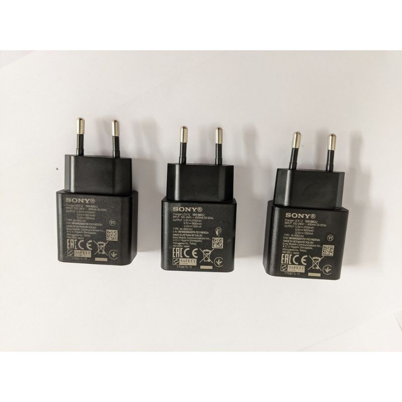 Bộ Sạc Nhanh Sony Xperia UCH12 Và Cáp Type-C Sony UCB20 Zin