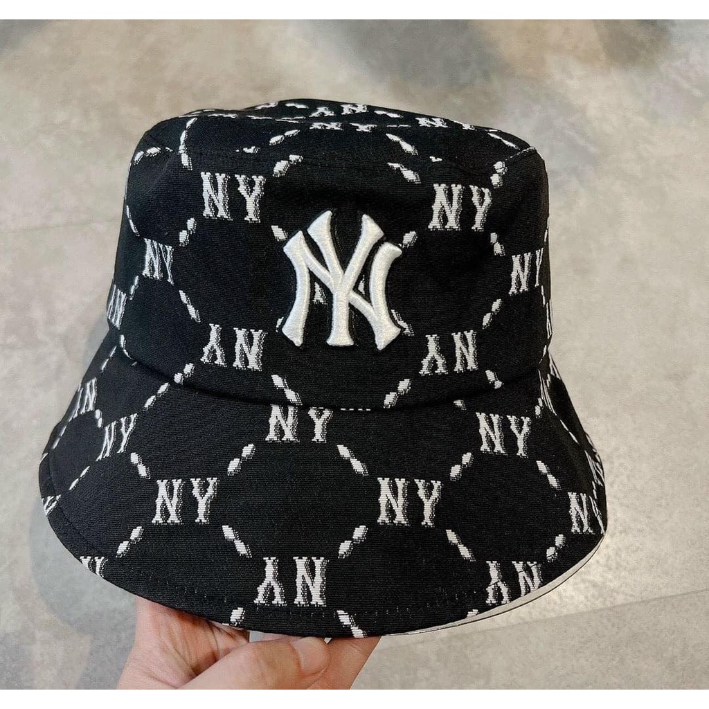 Mũ Bucket MLB Monogram [ CHÍNH HÃNG ]