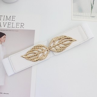 Thắt Lưng Co Giãn Hình Chiếc Lá Thời Trang Dành Cho Nữ