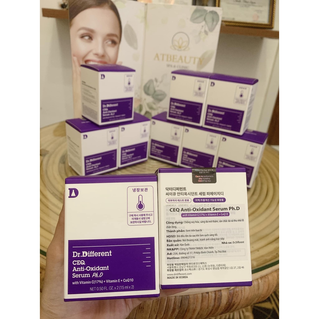 Serum Vitamin C+E CEQ 17%  15ml