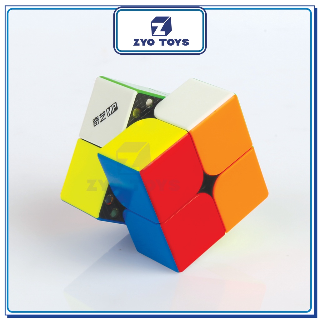 Rubik Qiyi MP 2x2x2- Rubic 2 Tầng Có Nam Châm Stickerless- Qiyi Mp 2x2x2- Zyo Toys