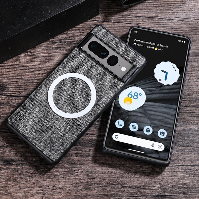 Ốp Điện Thoại Mềm Chống Sốc Từ Tính Cho Google Pixel 8 7 6 Pro