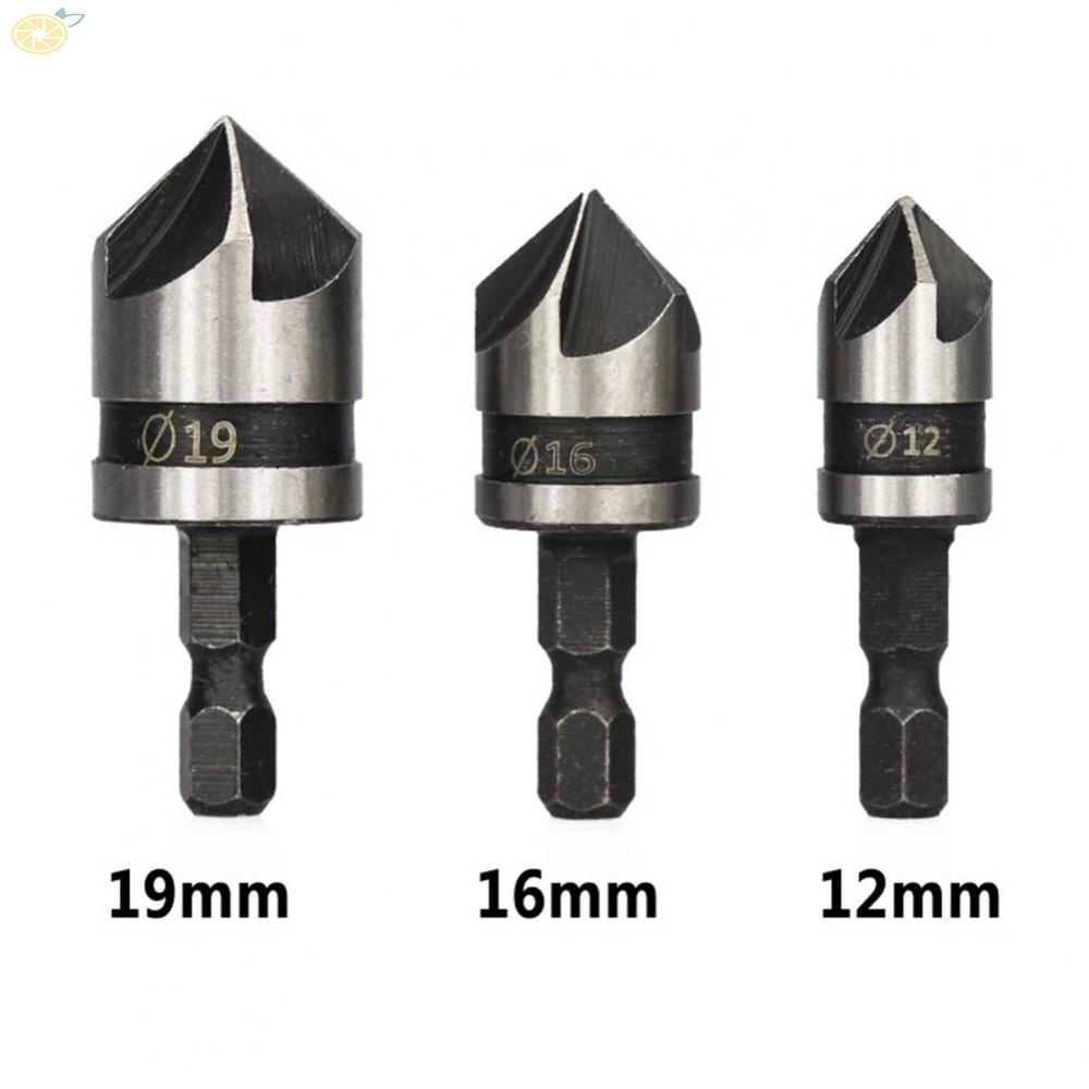 Mũi Khoan Gỗ 12 16 19mm 5 Rãnh Chuyên Dụng Chất Lượng Cao