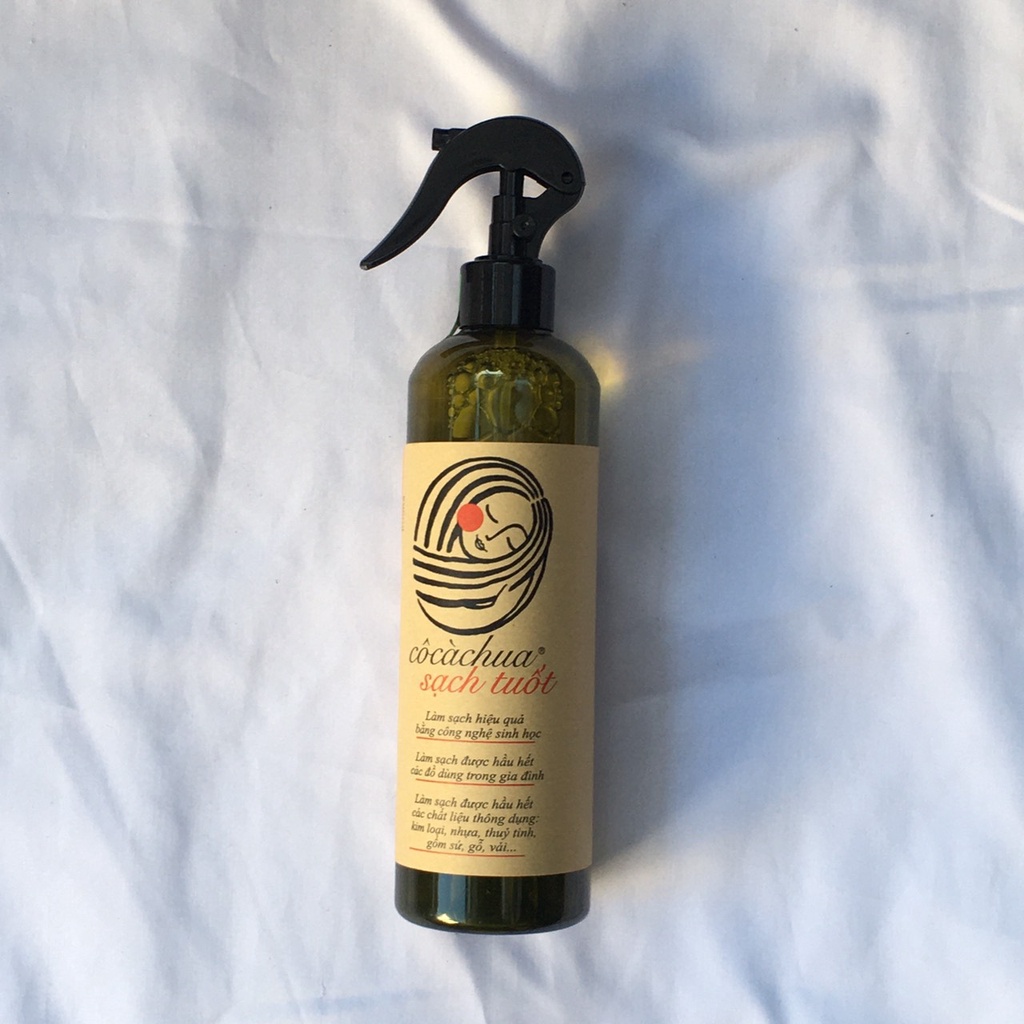 Nước Lau Đa Năng Sạch tuốt - Cô Cà Chua - Greenlife_500ml Hữu Cơ Hương Quế