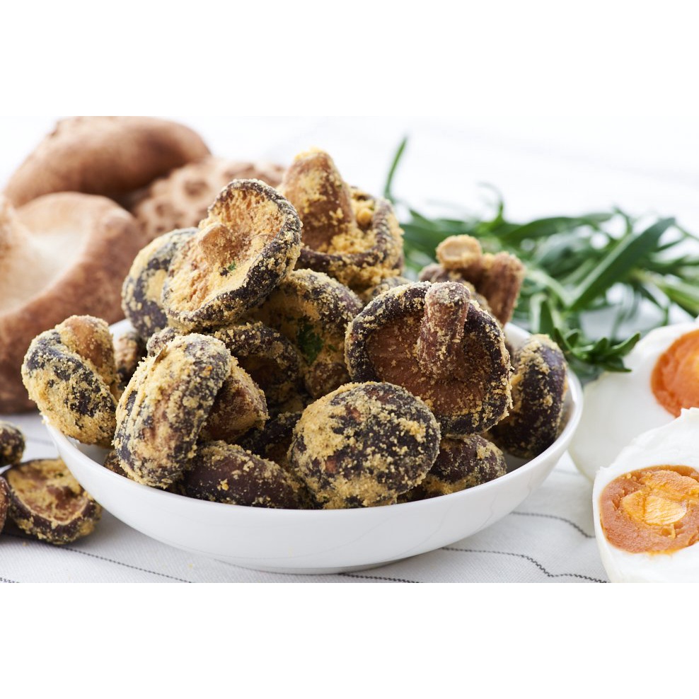 Nấm hương sấy giòn Extaste shiitake mushroom crisps 155g - nấm đông cô Healthy care