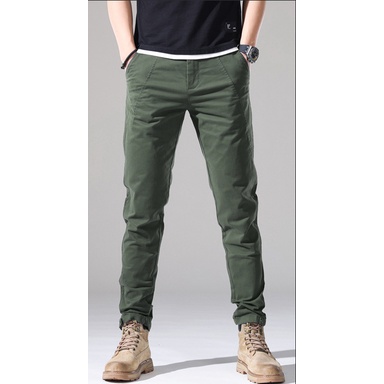 Quần Kaki Nam Chất Cao Cấp Co Giãn Tôn Dáng Phong Cách