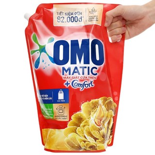 Nước giặt omo cửa trên comfort 3.6kg