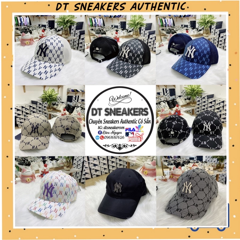 MLB - Nón bóng chày thời trang Monogram Structure 32CPFB111-50P