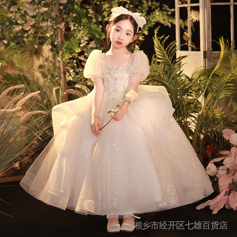 Đầm Công Chúa Dự Tiệc Thiết Kế Xinh Xắn Thời Trang Mùa Hè Cho Bé Gái