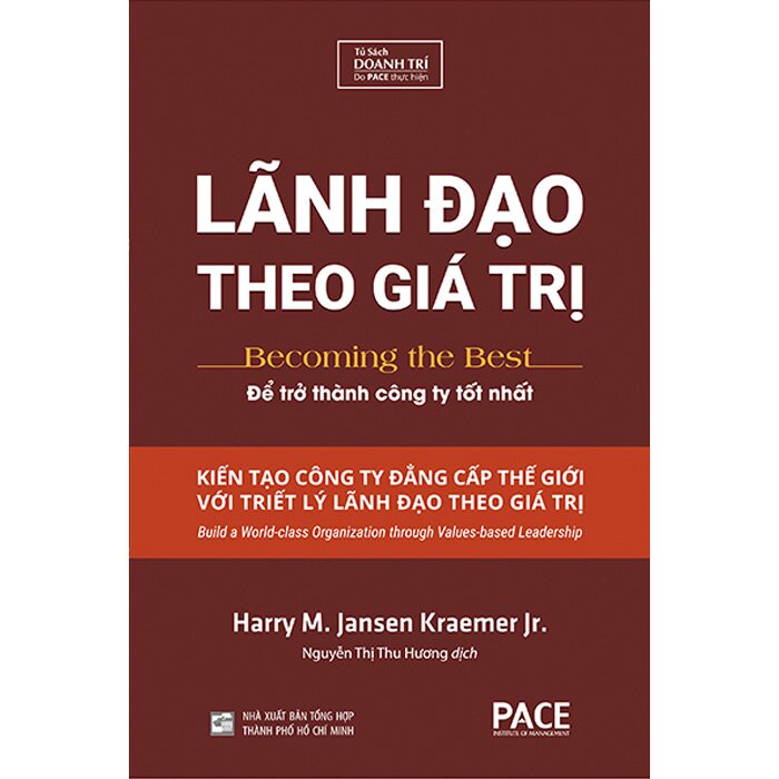 Sách - Lãnh Đạo Theo Giá Trị (Bìa Cứng)